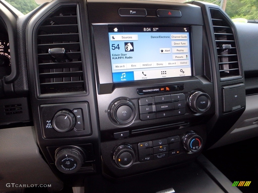 2017 F150 XL SuperCrew 4x4 - Lightning Blue / Earth Gray photo #22
