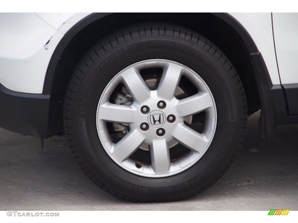2007 CR-V LX - Taffeta White / Gray photo #25