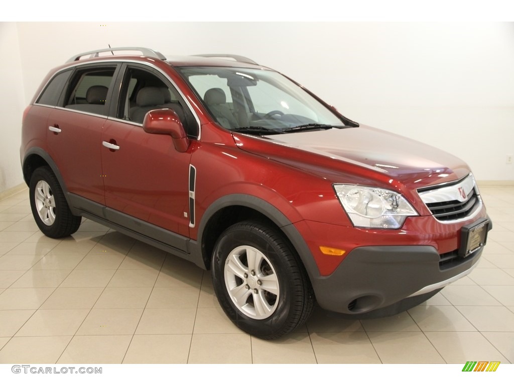 2008 VUE XE - Ruby Red / Gray photo #1