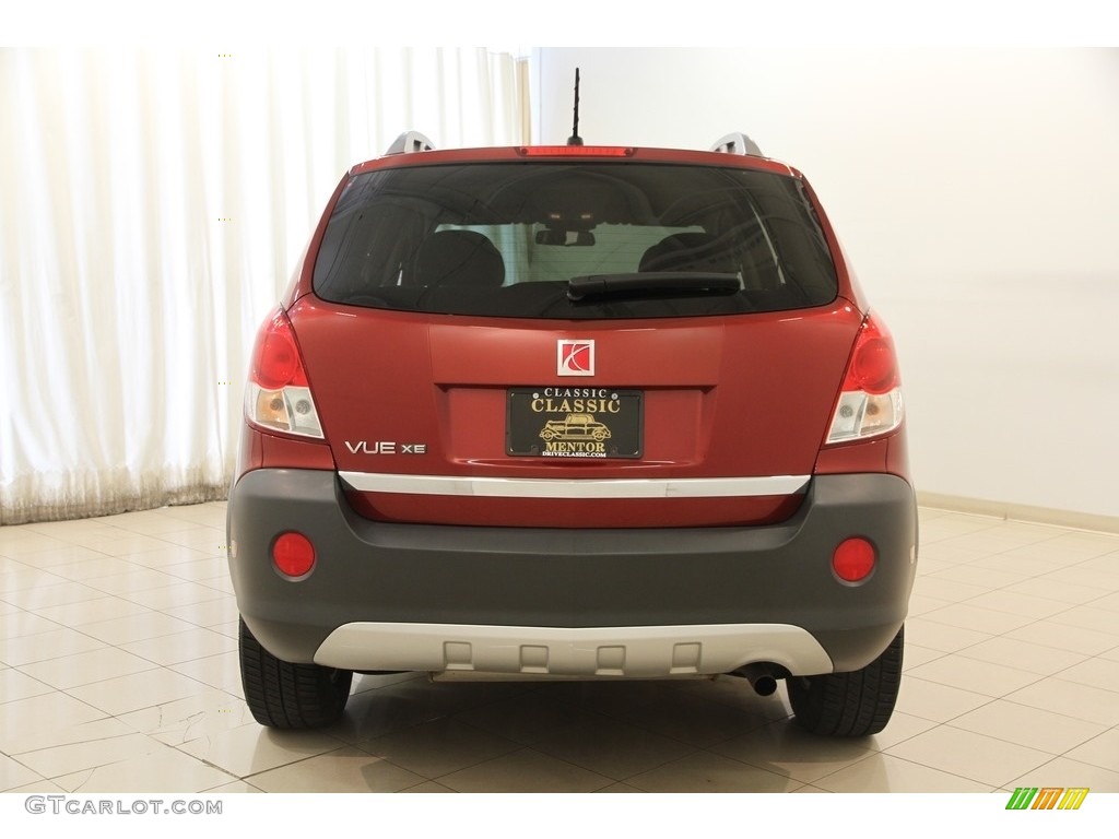 2008 VUE XE - Ruby Red / Gray photo #13