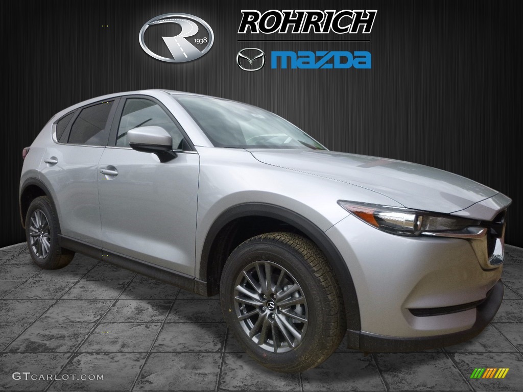 2017 CX-5 Touring AWD - Sonic Silver Metallic / Black photo #1