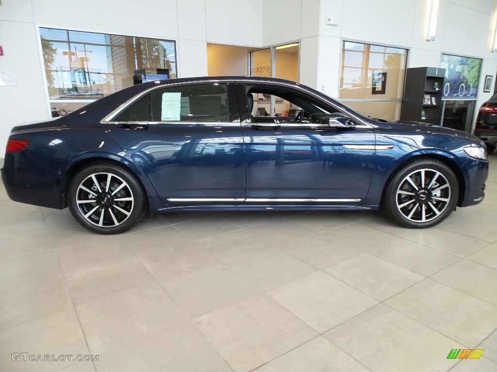 Midnight Sapphire Blue 2017 Lincoln Continental Reserve AWD Exterior Photo #120925178