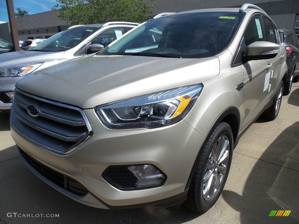 2017 Escape Titanium 4WD - White Gold / Medium Light Stone photo #1