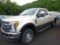 White Gold - F250 Super Duty XLT SuperCab 4x4 Photo No. 5