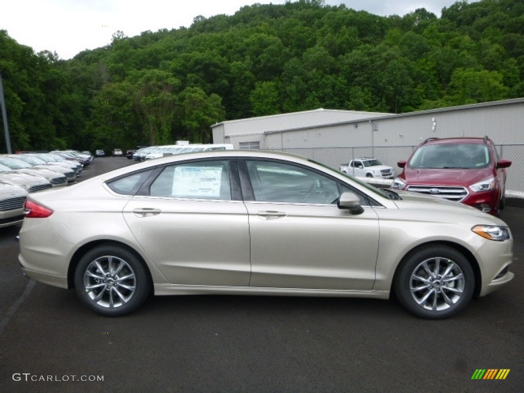 White Gold Ford Fusion