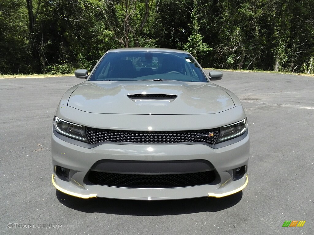 2017 Charger R/T Scat Pack - Destroyer Grey / Black photo #3