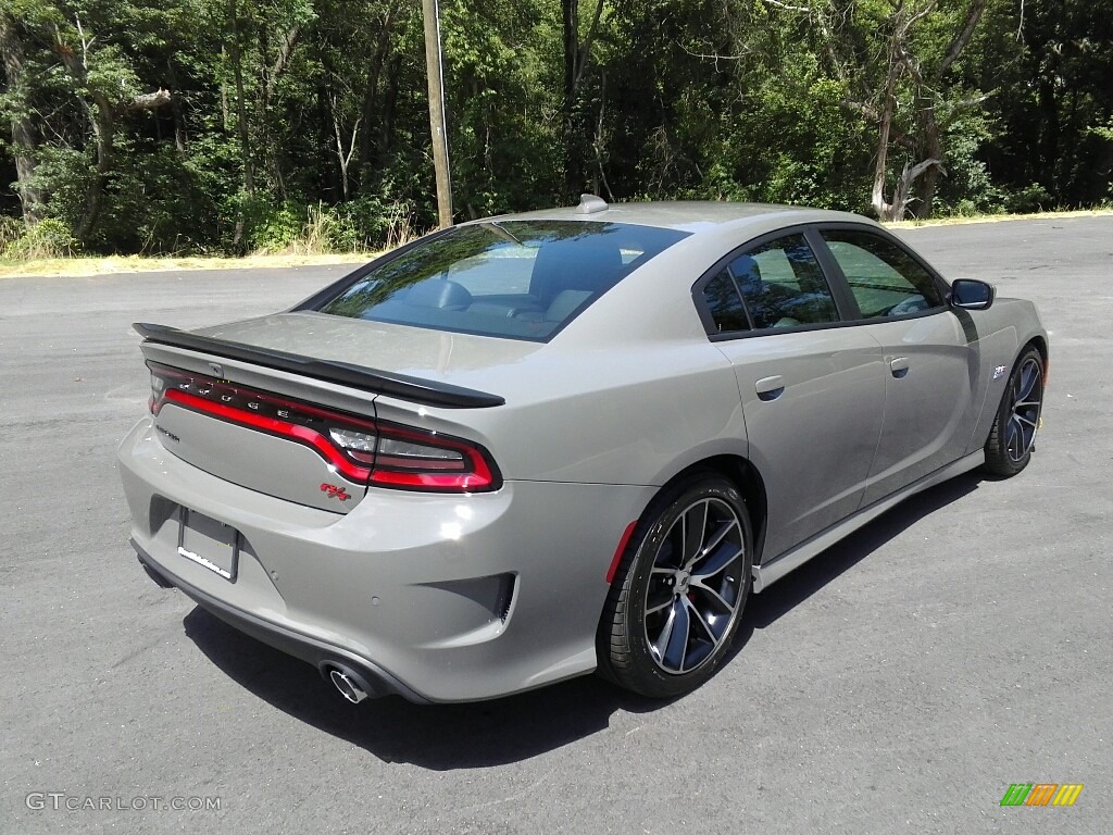 2017 Charger R/T Scat Pack - Destroyer Grey / Black photo #6