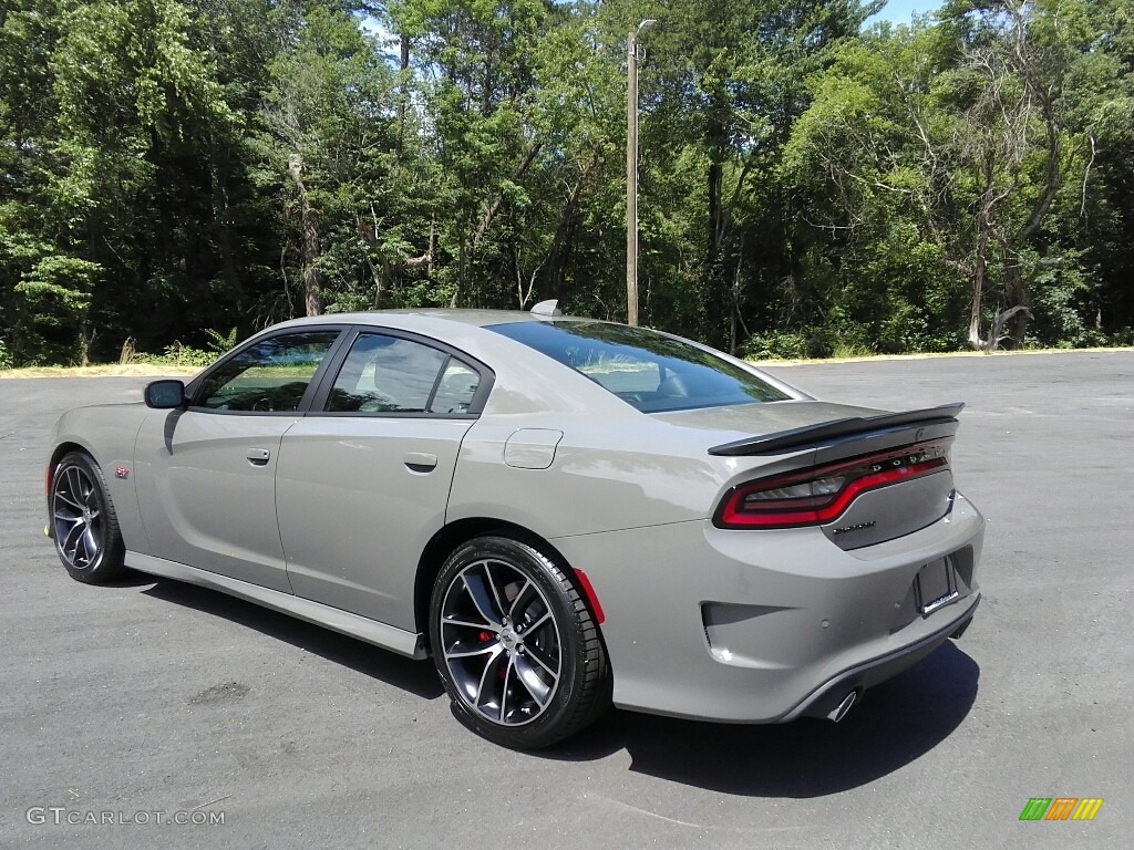 2017 Charger R/T Scat Pack - Destroyer Grey / Black photo #8