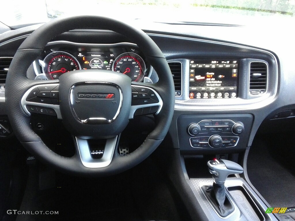 2017 Charger R/T Scat Pack - Destroyer Grey / Black photo #10