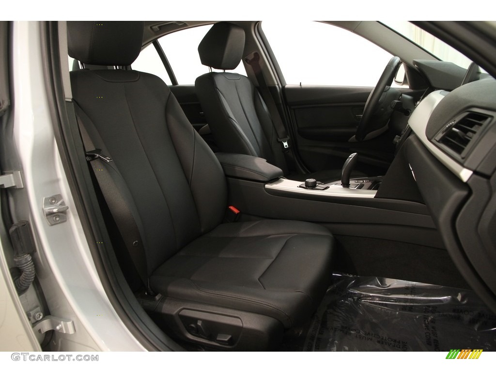 2014 3 Series 320i xDrive Sedan - Glacier Silver Metallic / Black photo #19
