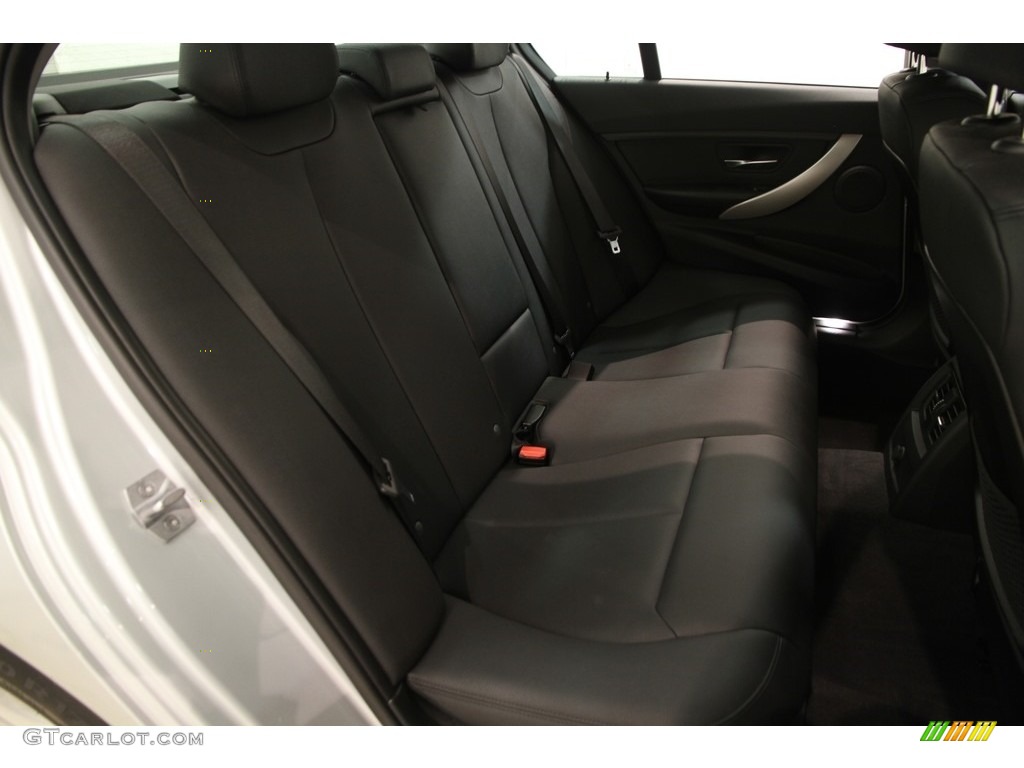 2014 3 Series 320i xDrive Sedan - Glacier Silver Metallic / Black photo #20