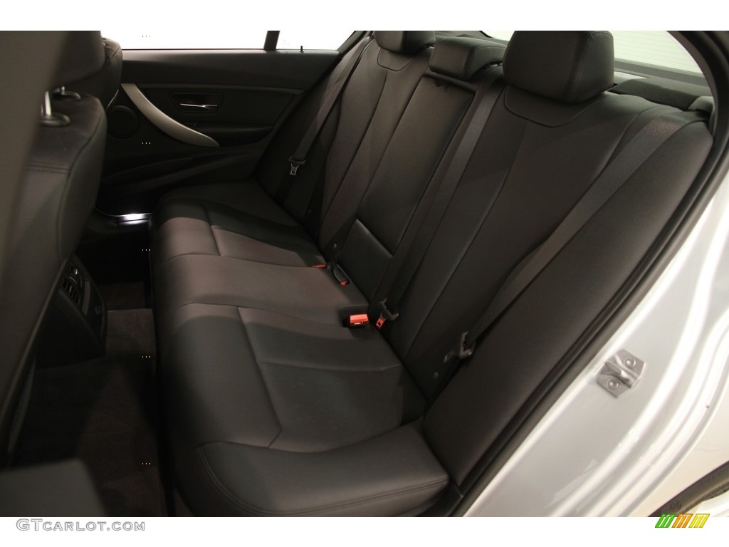 2014 3 Series 320i xDrive Sedan - Glacier Silver Metallic / Black photo #21