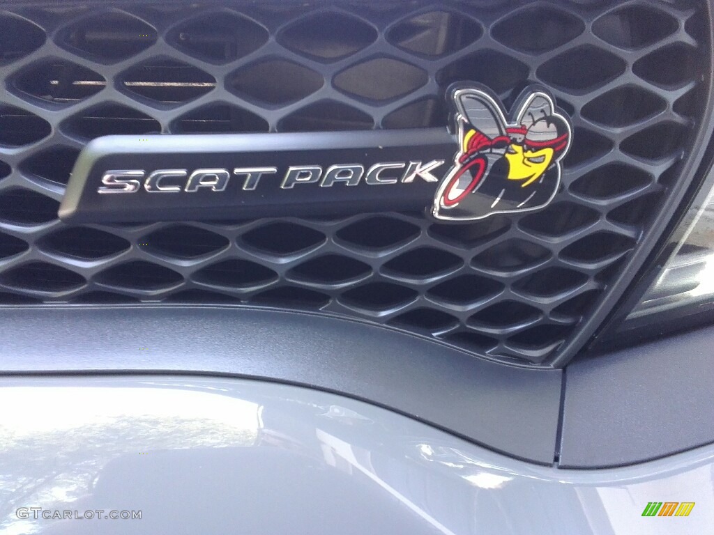 2017 Charger R/T Scat Pack - Destroyer Grey / Black photo #31