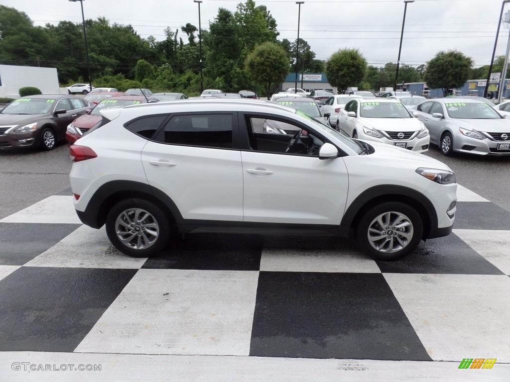 Winter White 2016 Hyundai Tucson SE Exterior Photo #120929080