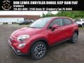 2017 Rosso Passione (Red) Fiat 500X Trekking AWD  photo #1
