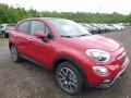2017 Rosso Passione (Red) Fiat 500X Trekking AWD  photo #7
