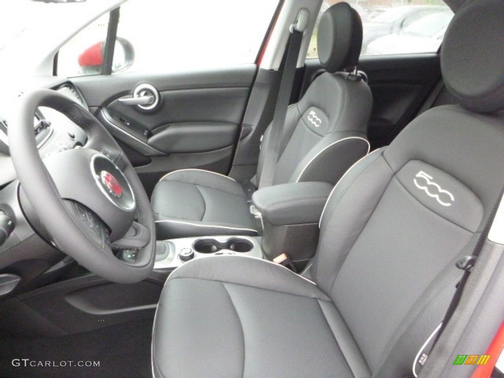 2017 500X Trekking AWD - Rosso Passione (Red) / Nero (Black) photo #15