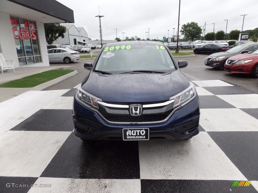 2016 CR-V SE - Obsidian Blue Pearl / Gray photo #2