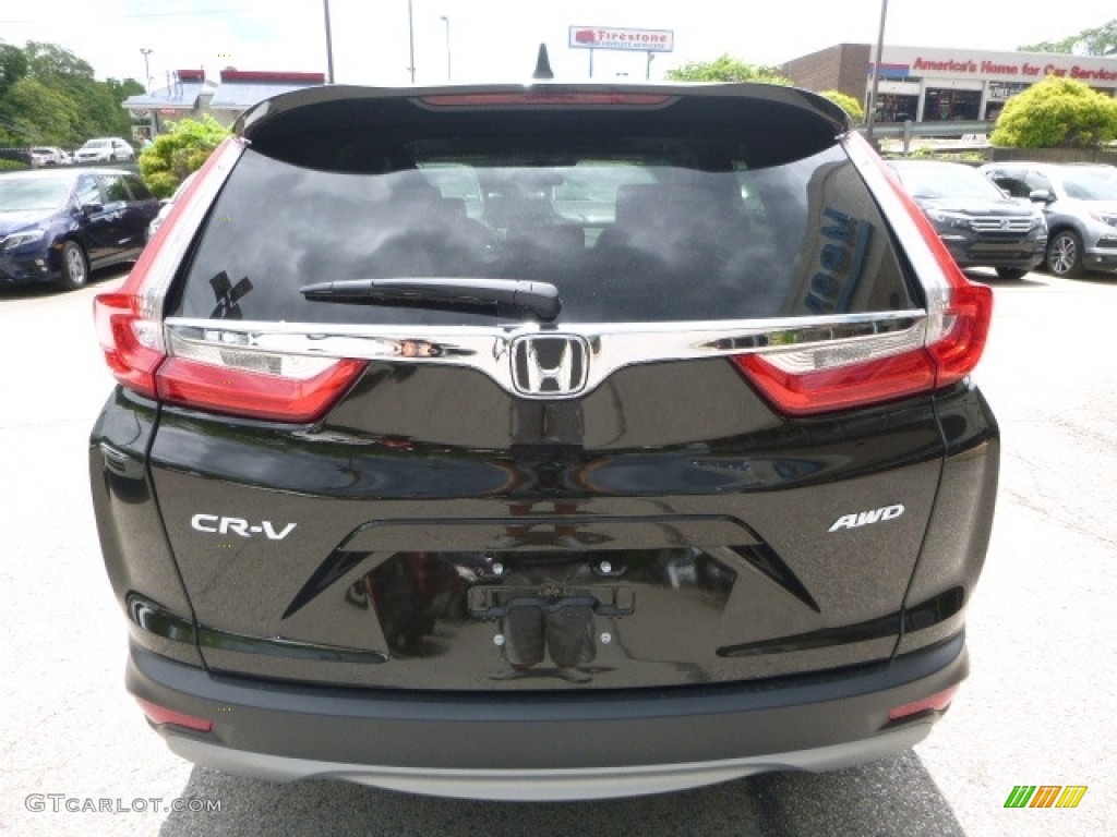 2017 CR-V EX AWD - Dark Olive Metallic / Black photo #3