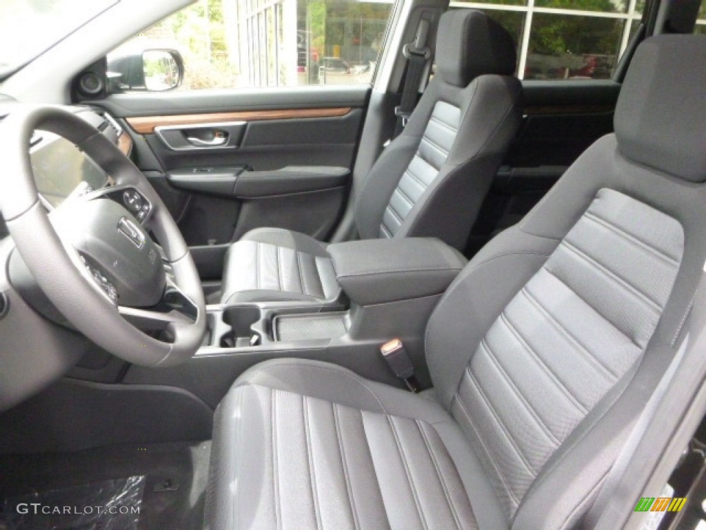 2017 CR-V EX AWD - Dark Olive Metallic / Black photo #8
