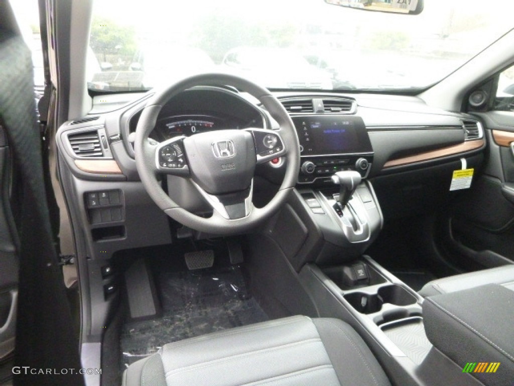 2017 CR-V EX AWD - Dark Olive Metallic / Black photo #10