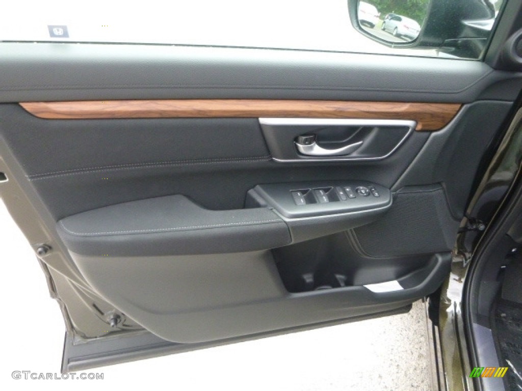 2017 CR-V EX AWD - Dark Olive Metallic / Black photo #11