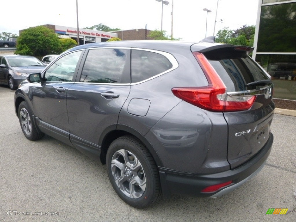 2017 CR-V EX-L AWD - Gunmetal Metallic / Gray photo #2