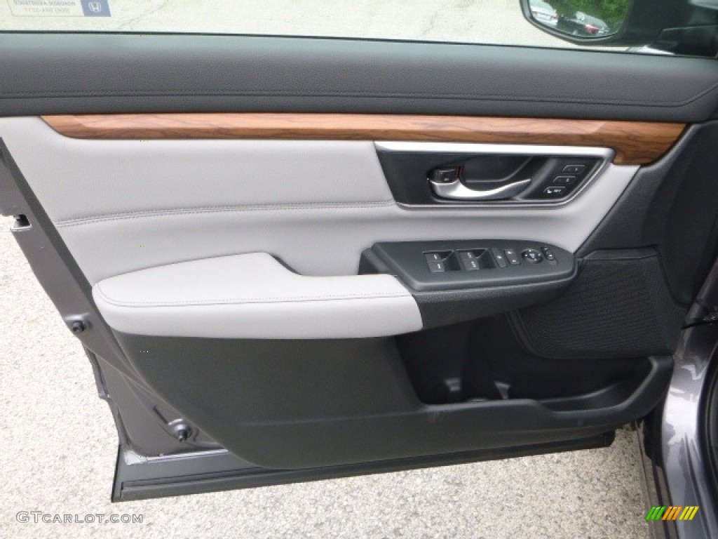 2017 CR-V EX-L AWD - Gunmetal Metallic / Gray photo #11