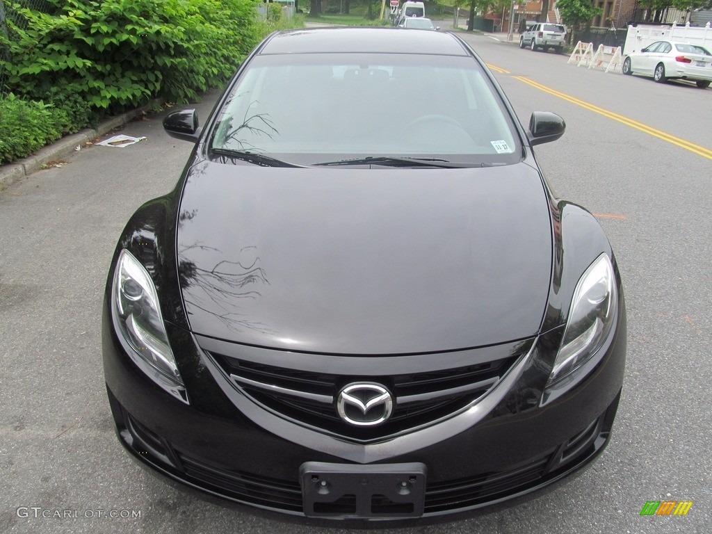2013 MAZDA6 i Sport Sedan - Ebony Black / Black photo #4