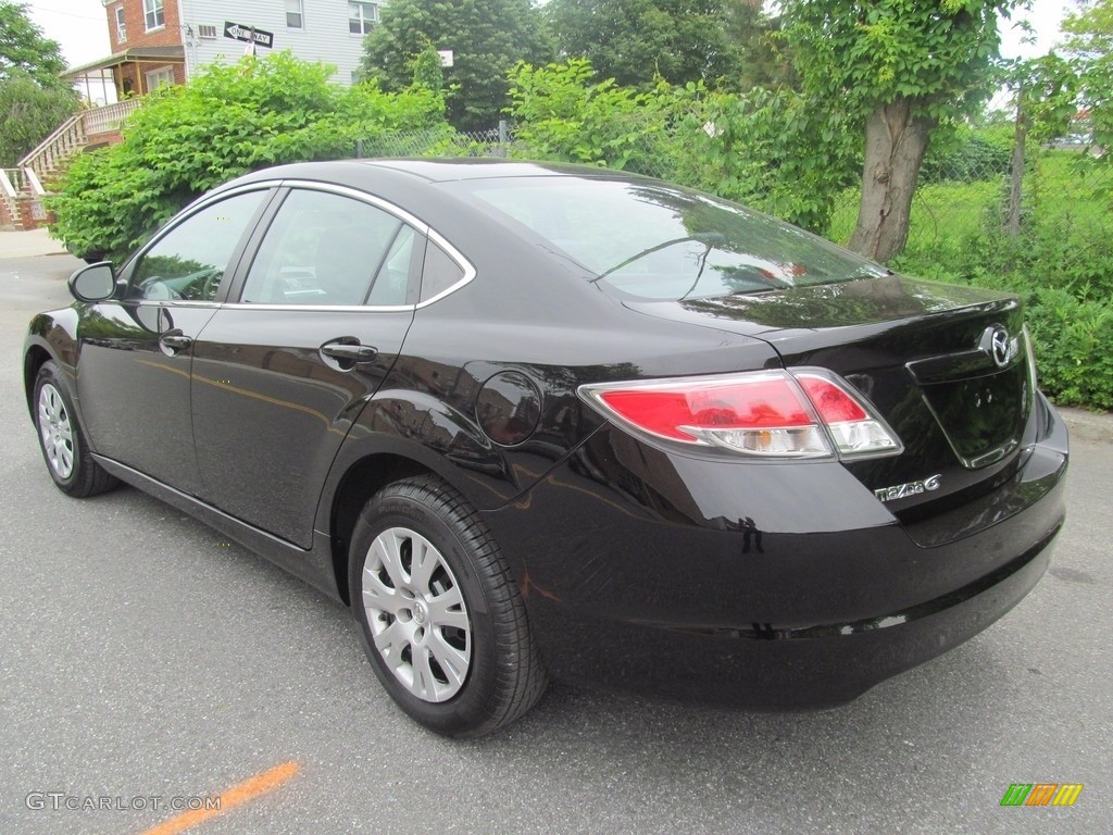 2013 MAZDA6 i Sport Sedan - Ebony Black / Black photo #6