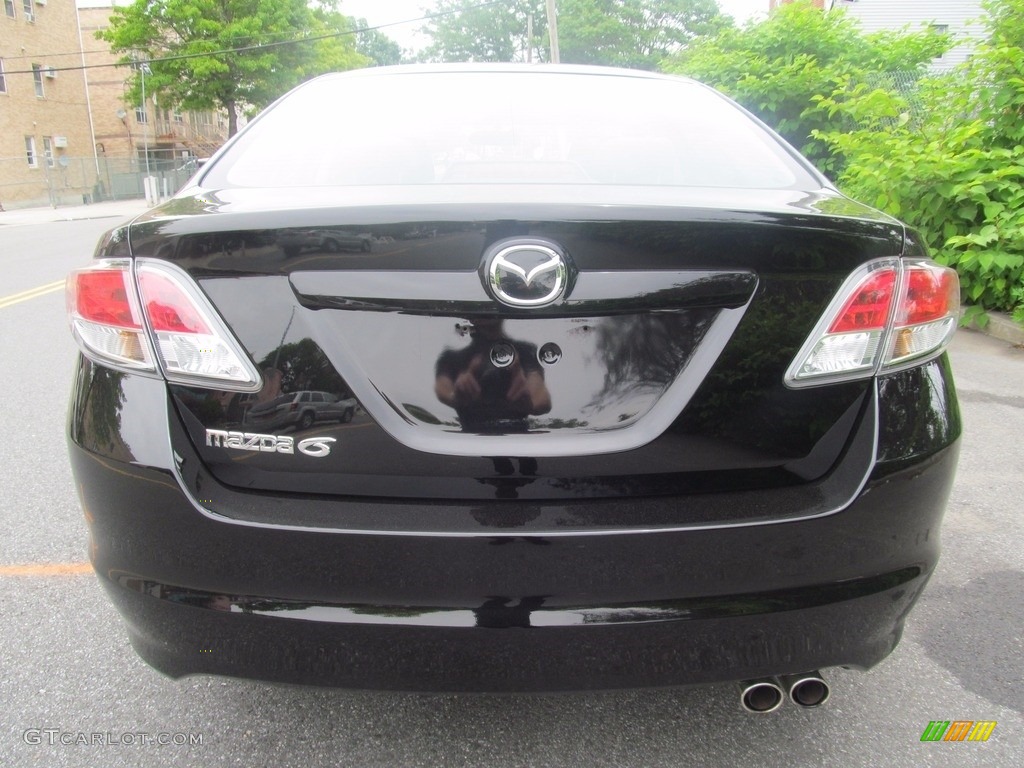 2013 MAZDA6 i Sport Sedan - Ebony Black / Black photo #7