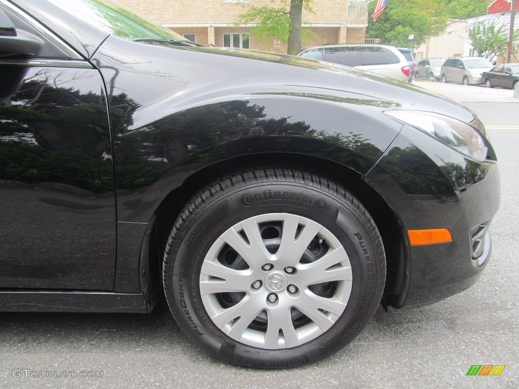 2013 MAZDA6 i Sport Sedan - Ebony Black / Black photo #9