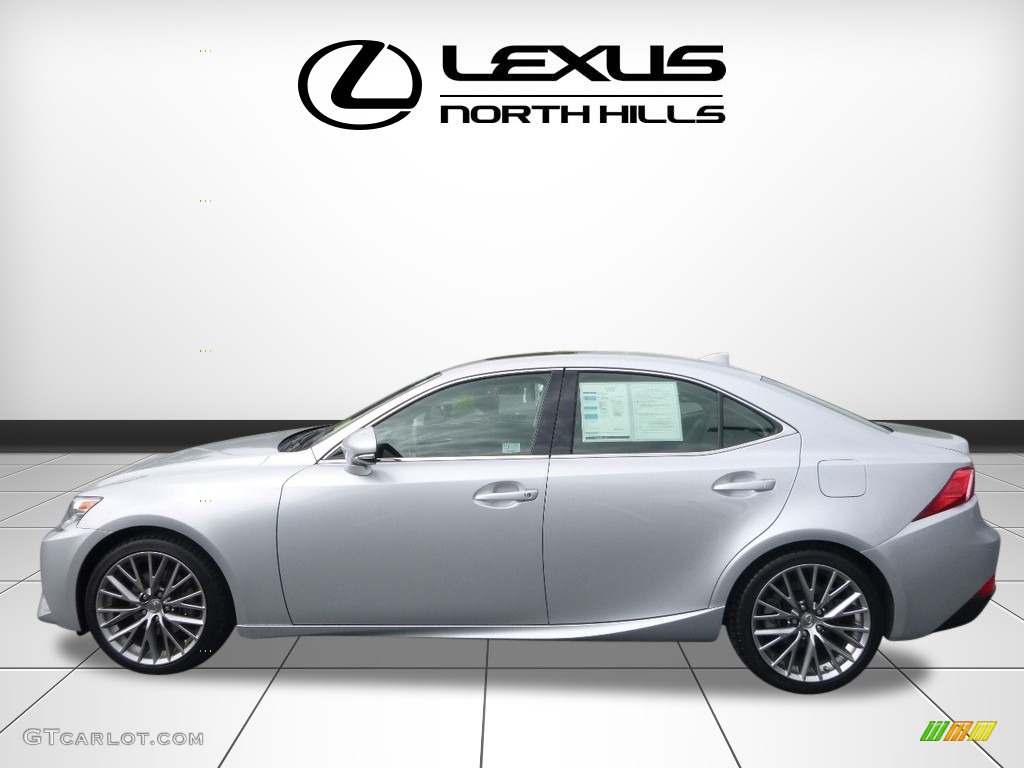 2014 IS 250 AWD - Silver Lining Metallic / Black photo #3