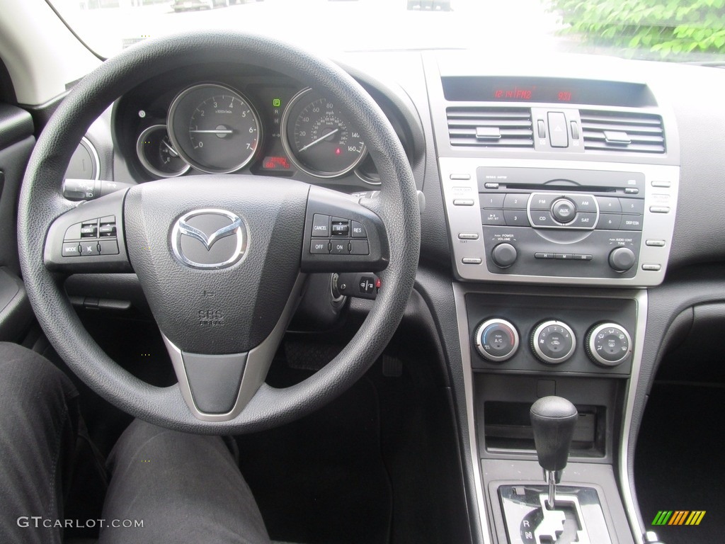 2013 MAZDA6 i Sport Sedan - Ebony Black / Black photo #18