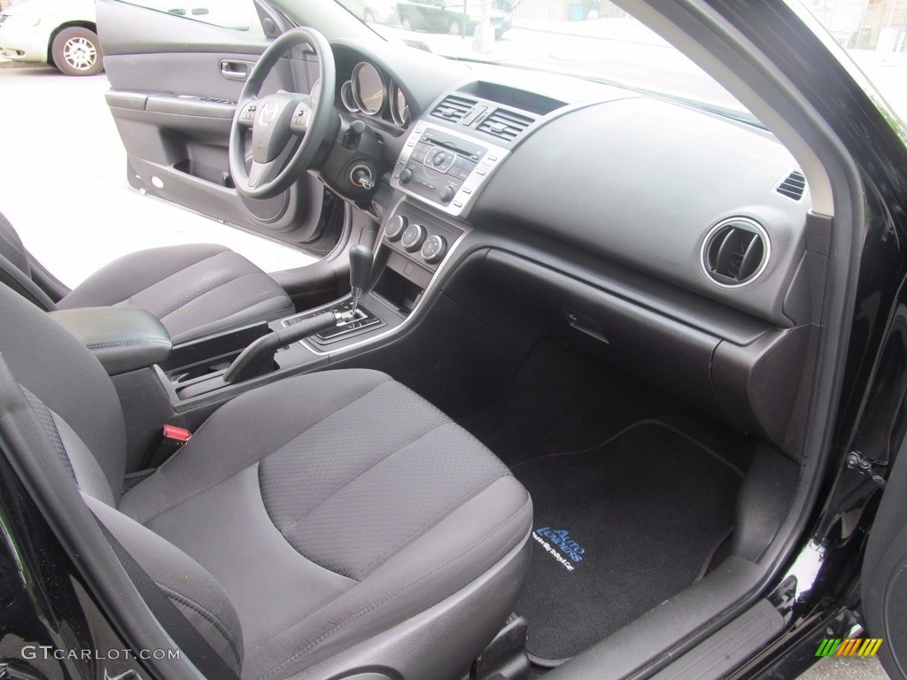 2013 MAZDA6 i Sport Sedan - Ebony Black / Black photo #22