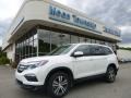 2017 White Diamond Pearl Honda Pilot EX-L AWD  photo #1