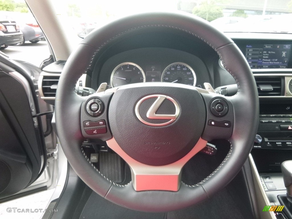 2014 IS 250 AWD - Silver Lining Metallic / Black photo #15