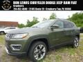 Olive Green Pearl 2017 Jeep Compass Limited 4x4