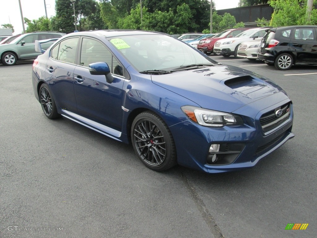 Galaxy Blue Pearl 2015 Subaru WRX STI Exterior Photo #120931735