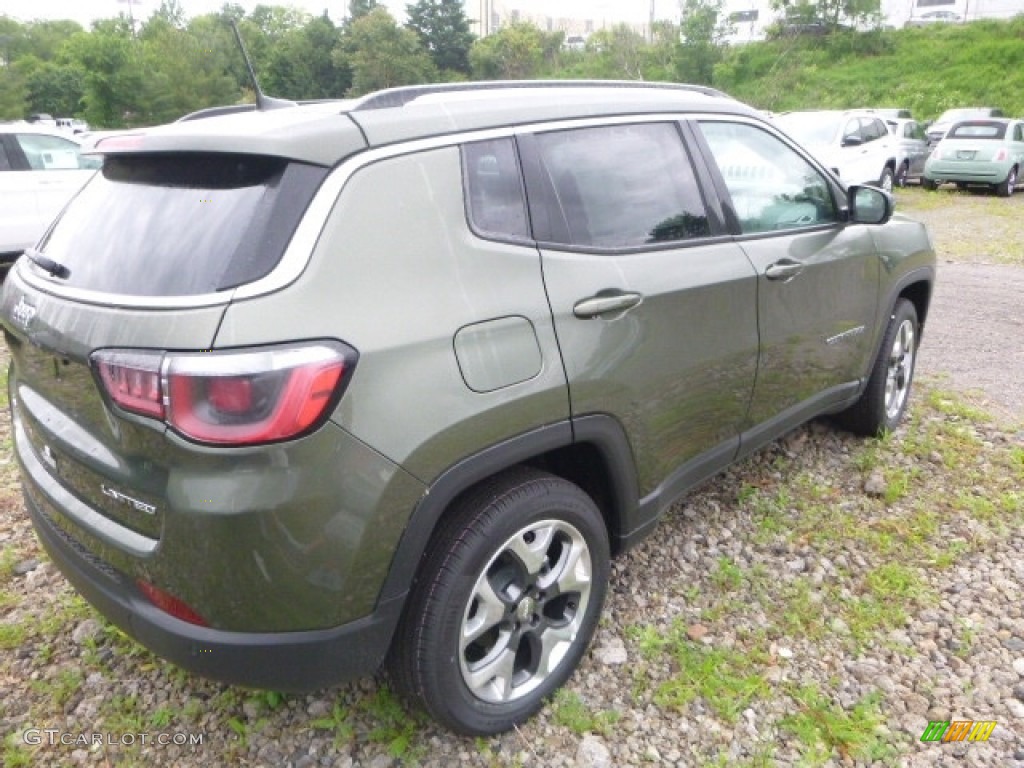 2017 Compass Limited 4x4 - Olive Green Pearl / Black photo #5