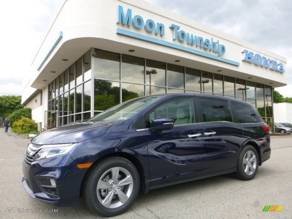 obsidian blue honda odyssey