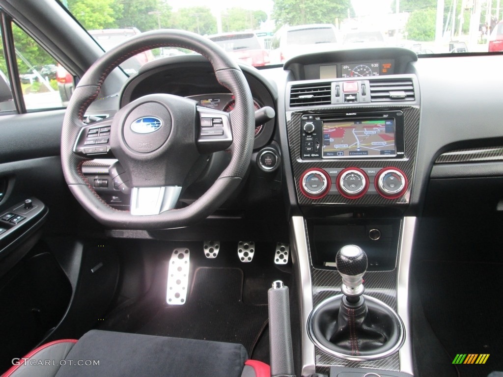 2015 Subaru WRX STI Carbon Black Dashboard Photo #120931884