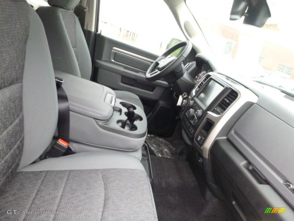 2017 1500 Big Horn Crew Cab 4x4 - Maximum Steel Metallic / Black/Diesel Gray photo #10