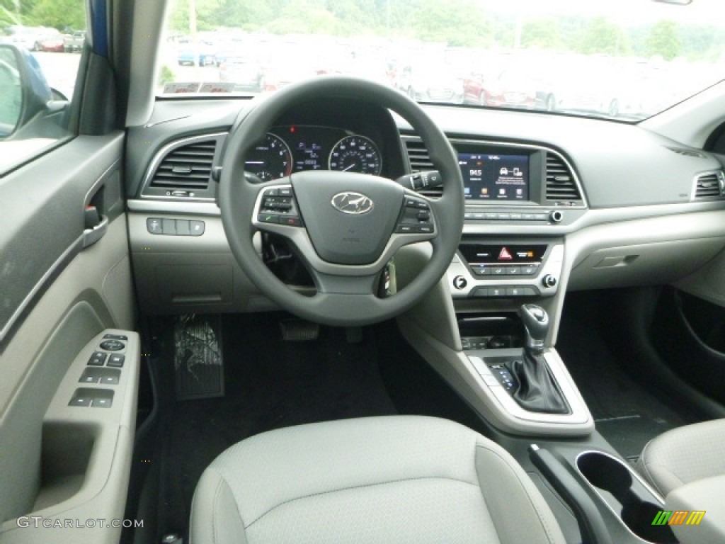 2017 Elantra SE - Electric Blue / Gray photo #9