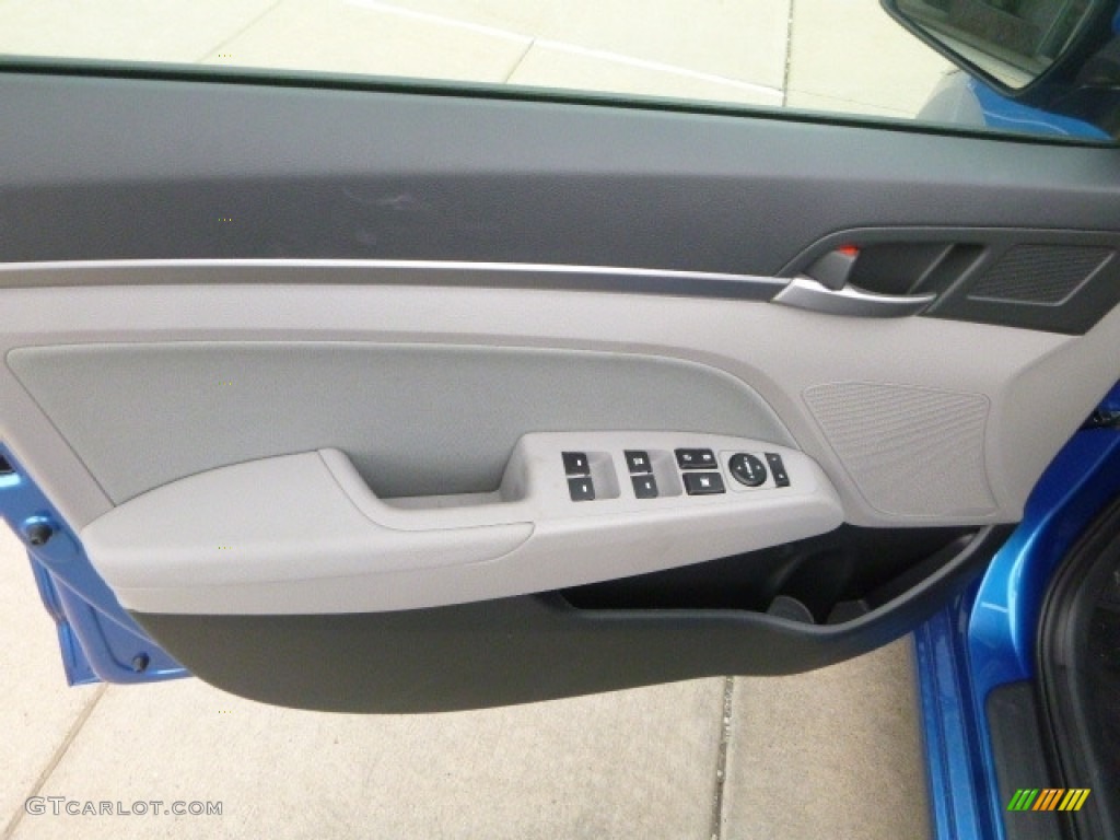 2017 Elantra SE - Electric Blue / Gray photo #10