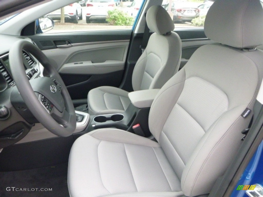 2017 Elantra SE - Electric Blue / Gray photo #11