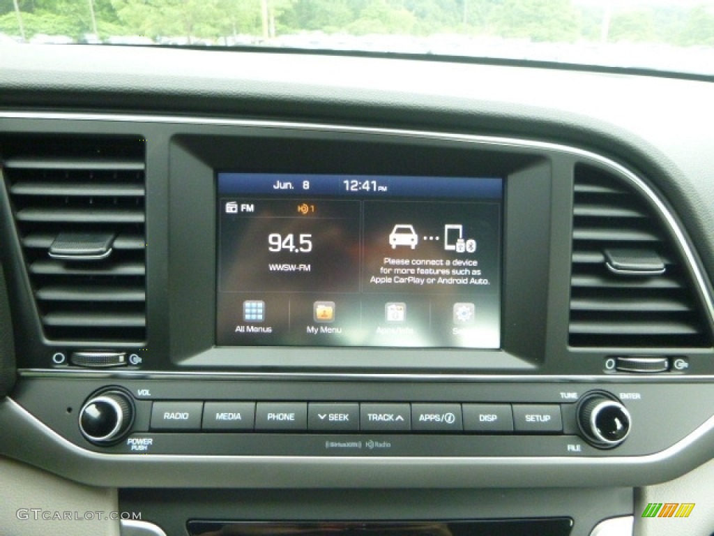 2017 Elantra SE - Electric Blue / Gray photo #14