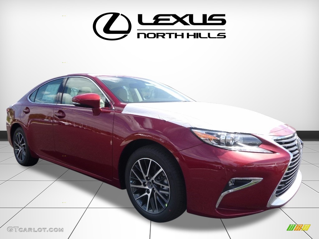 Matador Red Mica Lexus ES