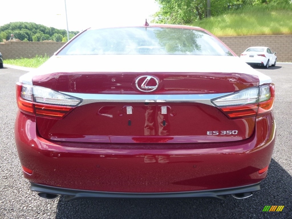 2017 ES 350 - Matador Red Mica / Parchment photo #6