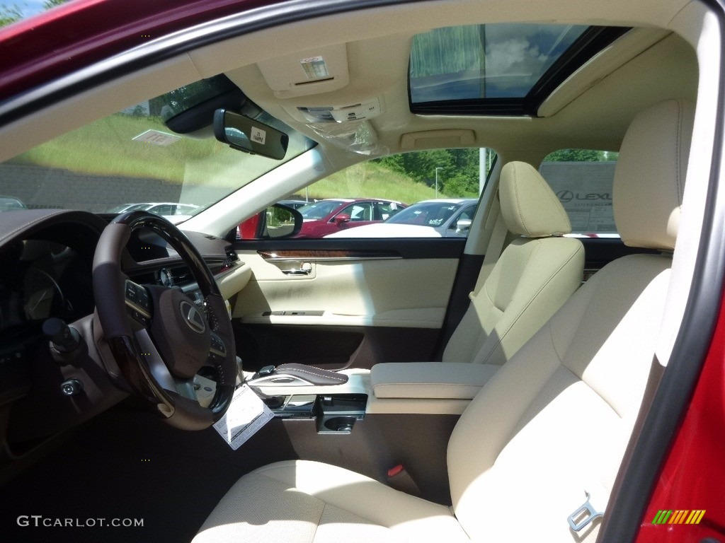 2017 ES 350 - Matador Red Mica / Parchment photo #7